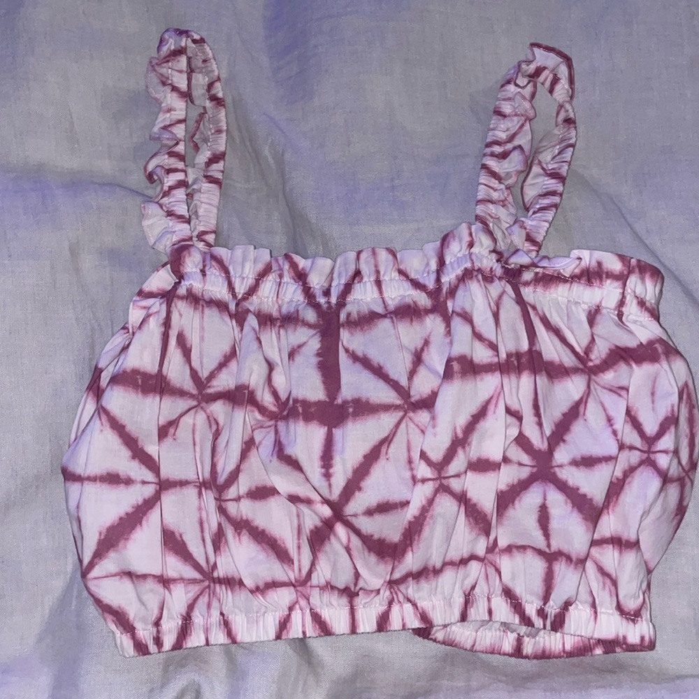 Intermix crop top